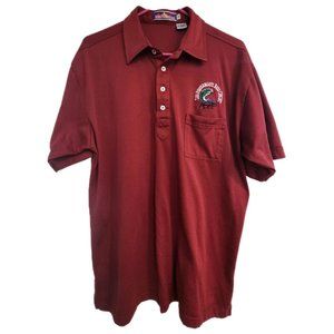 Vintage Mens Fishing Shirt Fishermans Bass Circuit Jerry Rhyne Size XL Polyester